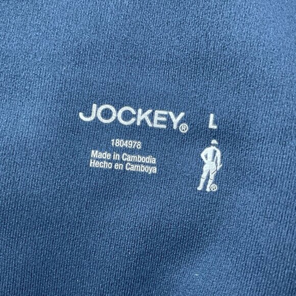 Jockey Navy Studio Flare Pants Womens L NWT 5801 - Picture 8 of 12